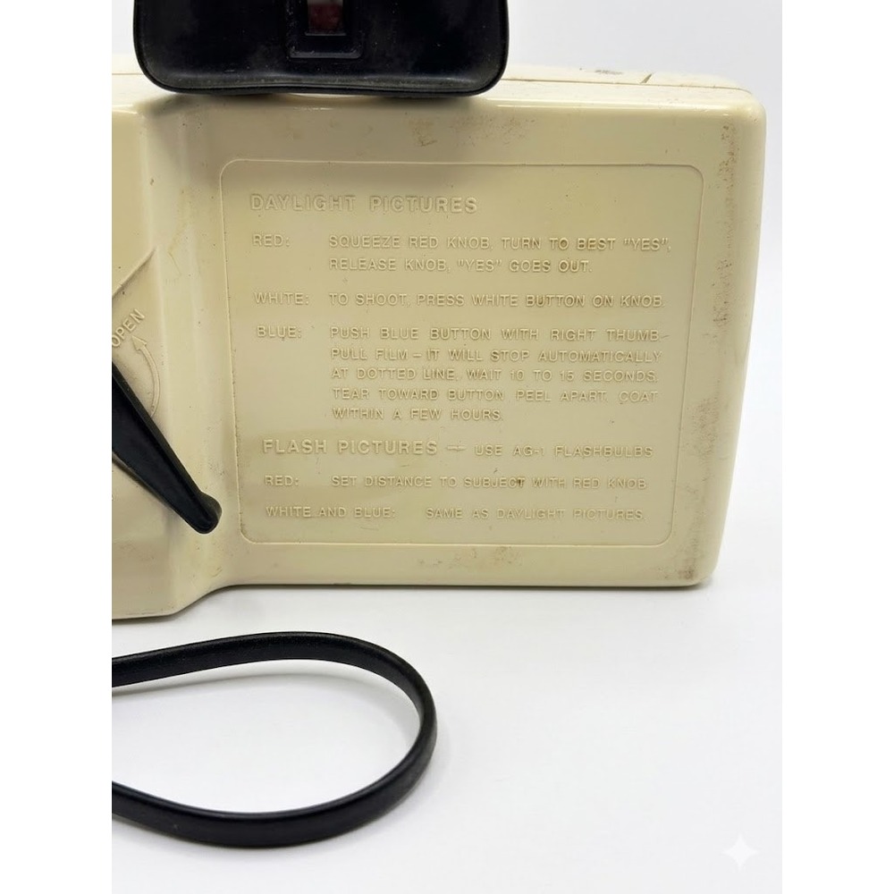 Vintage Polaroid Swinger Model 20 Land Camera - 1960s Retro Instant Film Camera - Picture 5 of 6